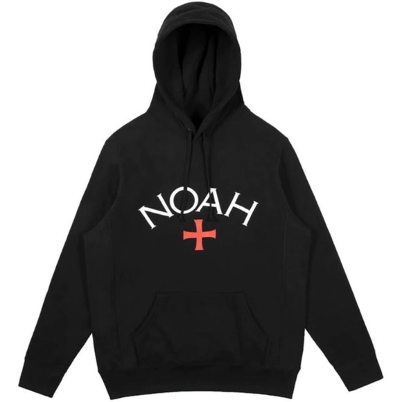 Noah NYC Core Logo Hoodie in Black (Small) - Picture 12 of 12
